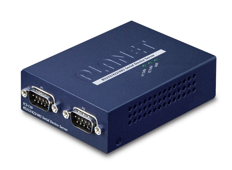Planet Convertidor Ethernet 2 Ports RS232 / 422/485A 1 Port Fe
