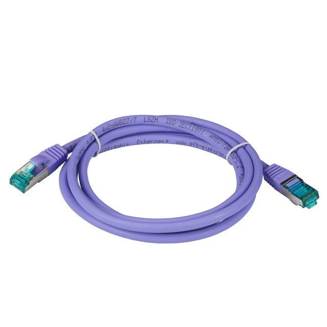 Efb RJ45 Network Cable S FTP CAT.6A Lszh CAT.7 Cable a Granel 10.00M Violet