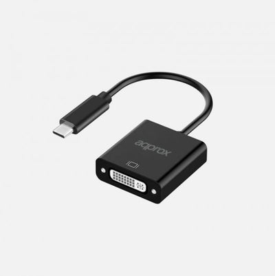 Approx Adapter USB-C Male a DVI Female — image 1