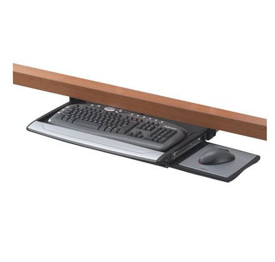 Fellowes Tray Keyboard Deslizante Deluxe Office Suite Desk Black — image 1