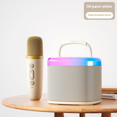 Singing Microphone Audio Integrated Wireless Bluetooth Portable Suit