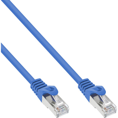 Inline Network Cable Sf/UTP CAT.5E Blue 3M — image 1