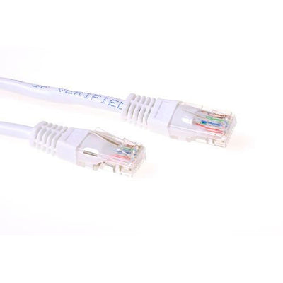 White 10 Meter U UTP CAT.5E Patch Cable With RJ45 Connectors — image 1