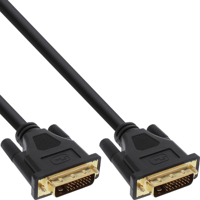 Inline Cable DVI-d Premium 24 + 1 Male a Male Dual Link 15M — image 1