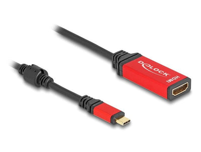 Delock 60053 Adapter USB Type-c™ a HDMI (modo DP Alt) 8K 60 HZ With Función Hdr Red — image 1