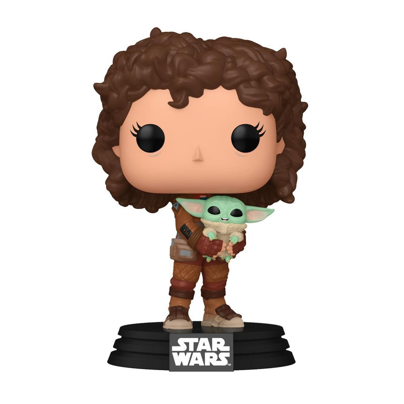 Funko Pop Mandalorian Peli Motto With Grogu 76552