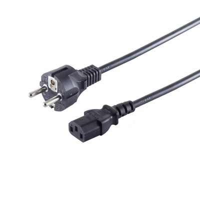 S/Conn Maximum Connectivity 60006-G Cable Transmisión Black 1,8M Cee 7/7 C13 Acoplador — image 1