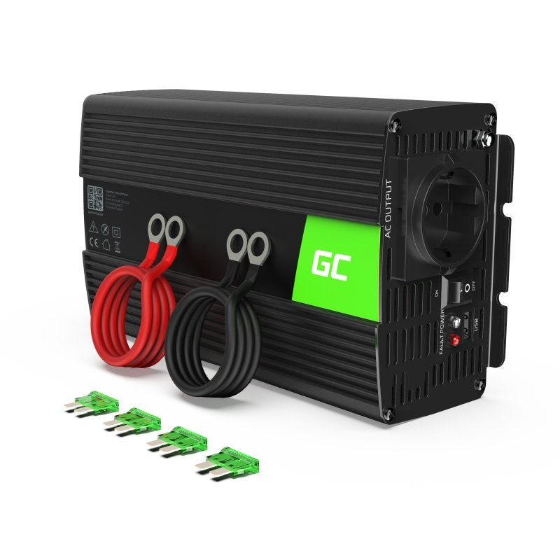 Green Cell Inversor ® 24V a 230V Sinusoidal Modificada 1000W