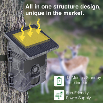 Outdoor Waterproof Infrared Animal Camera 4K HD Sensor