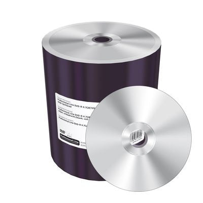 Mediarange Dvd + R 4.7GB 100PCS 16X Silver Unbedruckt Shrink