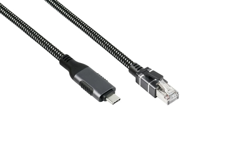 Good Connections Ethernet- USB Cable -c RJ45, Antracita, 0,5M