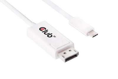 CLUB3D USB 3.1 Type C Cable To DisplayPort 1.2M UHD Adapter — image 1
