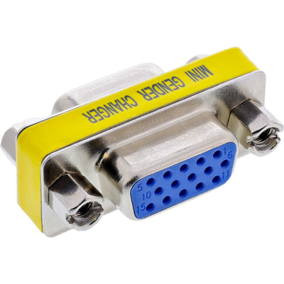 Inline Adapter DB15 HD VGA/S-VGA Female a Female — image 1