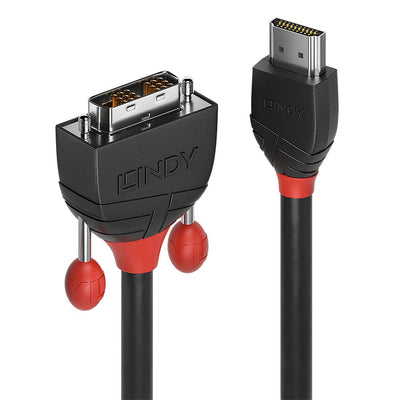 Lindy 36274 Cable 5M HDMI Type a Standard DVI-d Black — image 1