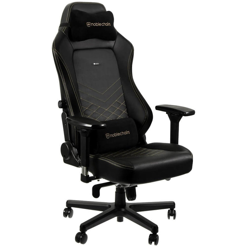 Noblechairs Hero Gaming Chair - Black Gold