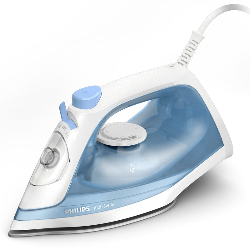 Philips Straightener 1000 Series DST1030/20A Steam Soleplate Non-stick 2000W Blue White