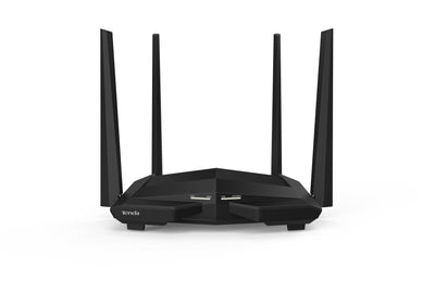 Tenda AC10 Wireless Router Dual-band (2.4GHZ / 5GHZ) Gigabit Ethernet Black — image 1