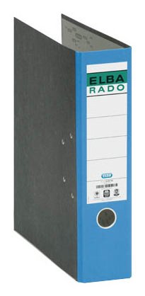 Elba Ring Binder Rado Wolkenmarmor A4 With Label Lomo Blue — image 1