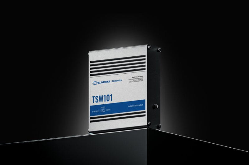 Teltonika TSW101 Industrial Gswitch 4X PoE + (60W)