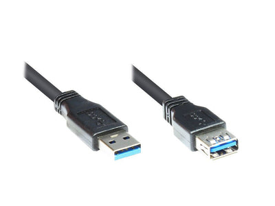 Good Connections USB 3.0 Cable A-st.-a-bu. Black 1,8M — image 1