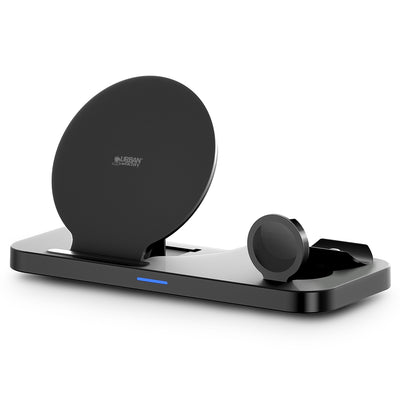 Urban Factory Charger Wireless Powee 3 1 With Funcion Stand 15W - Smartphone / Smartwatch / Headphones - Colou — image 1