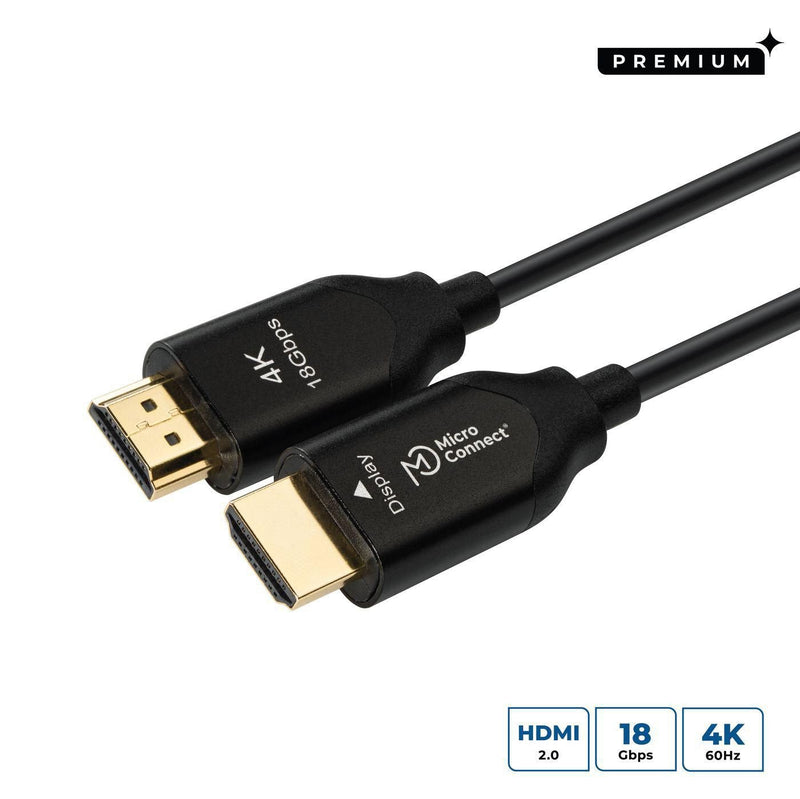 Microconnect HDM191925V2.0OP HDMI Cable 25M HDMI Type a Standard Black