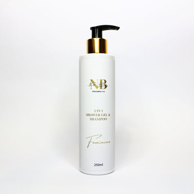 2-in-1 Shower Gel & Shampoo for Women, 250ml