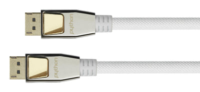 Python DP1.2 Cable Activo 4K2K Mesh Nailon White 10M — image 1