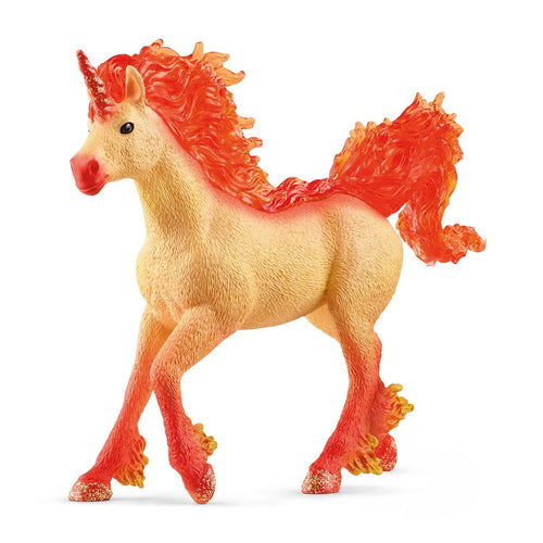 Schleich Figure Bayala Elementa Fuego Unicornio Semental 70756 — image 1