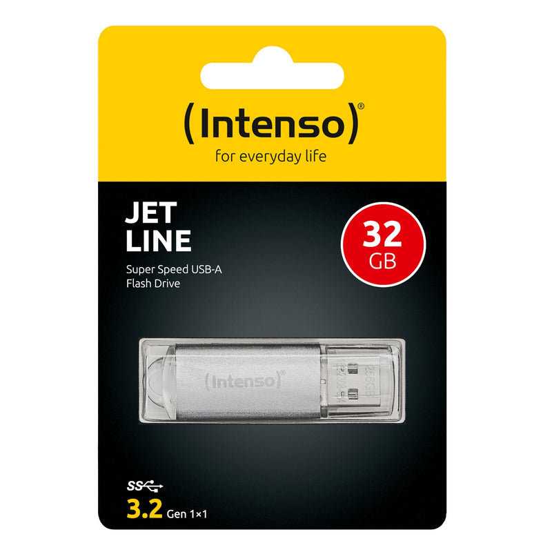Intenso USB Flash Drive Jet Line Aluminium 32GB 3.2 Gen 1X1