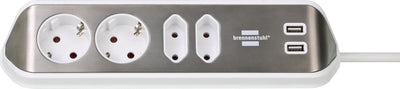 Brennenstuhl Estilo Eckstedoleiste 4-FACH White — image 1