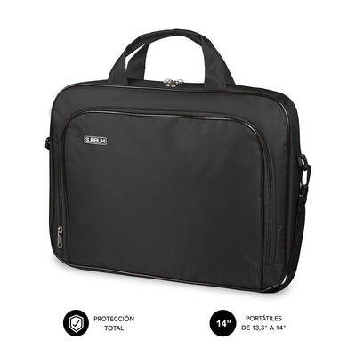 Subblim Case Oxford Black Laptops Up To 13.3'-14'/ 33.7-35.5CM Indoor Acolchado Bolsillo Outdoor Strap Hombro — image 1