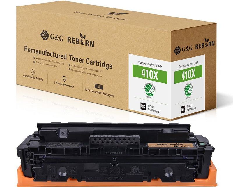 G&g Reborn-toner Compatible With HP 410X CF410X