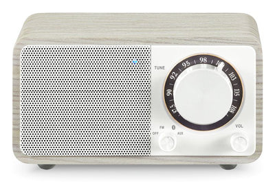 Sangean WR-7 Plus Roble Medianoche Radio With Mueble Wood Fm Bluetooth Aux — image 1