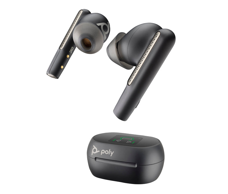 Poly Voyager Free 60 + Uc Auriculares Inalámbrico Dentro Or Ído Llamadas/Música USB Tipo-c Bluetooth Negro