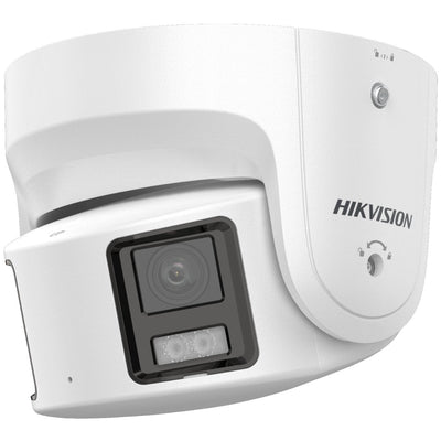 Hikvision Camera IP Turret Fixed Panorámica 8 MP 4MM WDR130 Mic Speaker e/S Audio Alarm Colorvu — image 1