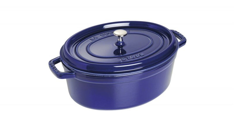 Staub Cocotte D-bl 31CM I Oval Azul