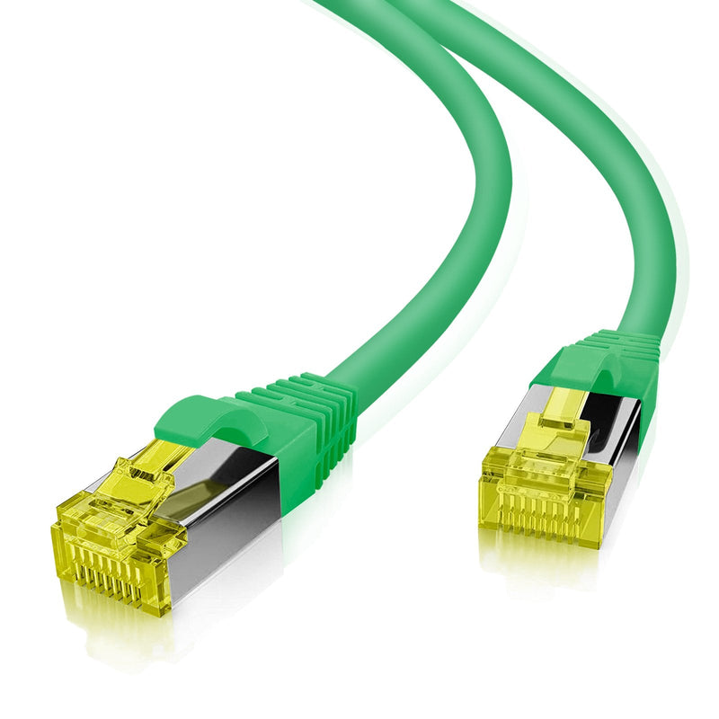 Helos Ultra Flex Network Cable S/FTP CAT.6A Tpe Green 30,0M