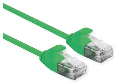 Roline UTP Datacenter Network Cable CAT.6A (class Ea), Lsoh, Slim, Grn, 5M — image 1