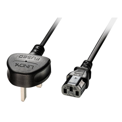 Lindy 30433 Cable Power Uk a IEC C13, 2M Reino Unido — image 1