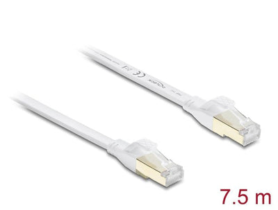 Delock RJ45 Flachband Network Cable CAT.8.1 U FTP 40Gbps, 7,5M — image 1