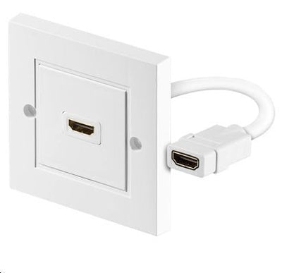 Microconnect HDMWALL1 Socket Power HDMI White — image 1
