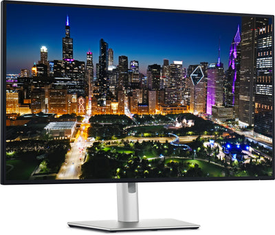 Dell Monitor 31.5 Ultrasharp U3225QE 3840 X 2160 Pixels 4K Ultra HD LCD Black Silver Dell-U3225QE — image 1