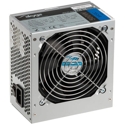 Akyga Power Supply Basic ATX 500W AK-B1-500E FAN12CM P4 3XSATA — image 1