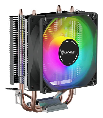 Refrigeracion CPU Unyka Unycool H20 ARGB Válido 1200/1700 AMD AM5/AM4 22DBA Tdp 90W — image 1