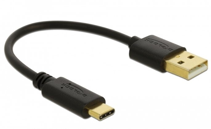 Delock Cable Charging USB Type a USB Type-c ™ 15CM