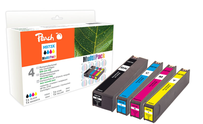 Peach 319972 Ink Compatible HP NR.973X Multipack