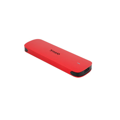 TooQ External Enclosure M.2 NVMe USB 3.1 GEN2 Aluminium - Red — image 1
