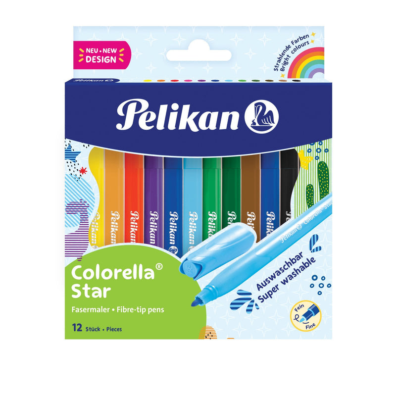 Pelikan 822305 Marker Thin Colours Surtidos 12 Pieces
