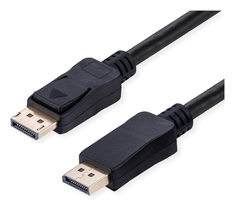 Value DisplayPort Cable V2.1, 16K, 80GBIT S, DP St - St, Black 5M